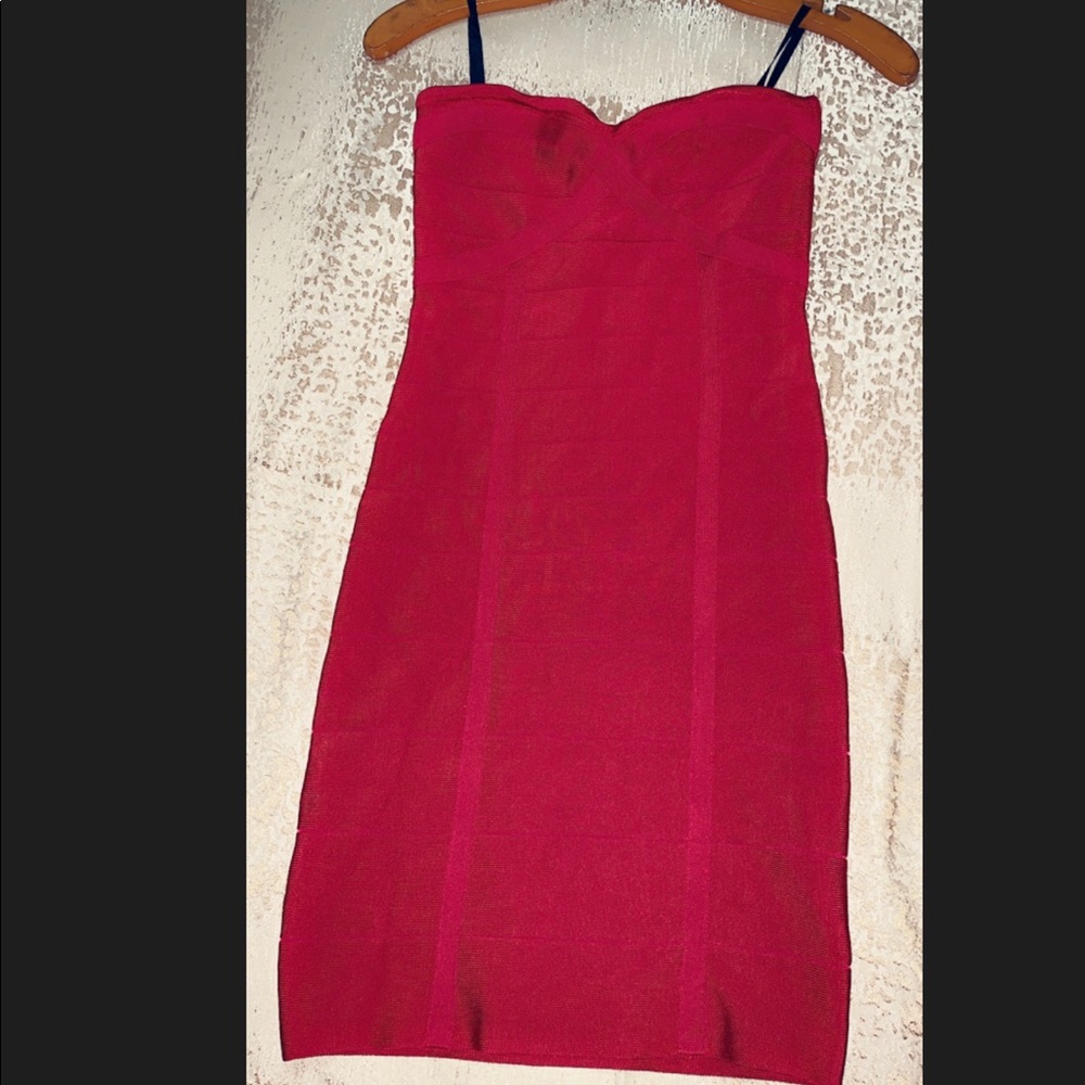 Pink cocktail dress